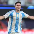 Argentina vs. Canadá: Julián Álvarez marcó el 1-0 para los albicelestes