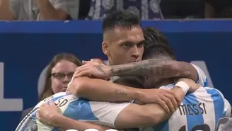 Argentina vs. Canadá: Lautaro Martínez anotó el 2-0 tras mágica asistencia de Messi