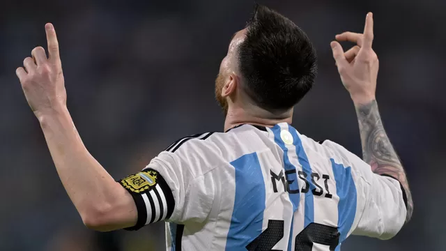 Argentina vs. Curazao: Lionel Messi anotó su doblete y el 3-0 en el amistoso