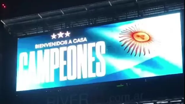 Argentina vs. Panamá: Así luce el Estadio Monumental a horas de recibir a los campeones del mundo
