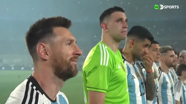 Argentina vs. Panamá: Lágrimas, emoción y desborde total con &#39;Muchachos&#39; en el Monumental