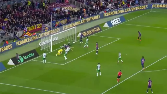 Barcelona vs. Betis: Guido Rodríguez en contra puso el 4-0