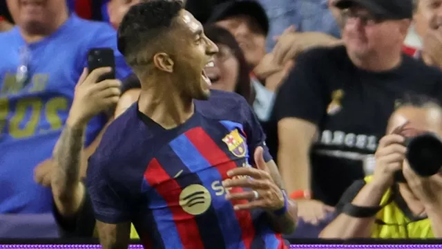 Barcelona vs. Manchester United: Raphinha levantó el Camp Nou con el 2-2