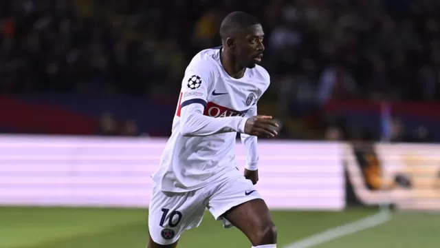 Dembelé dio el empate momentáneo al PSG / Foto: AFP / Video: ESPN