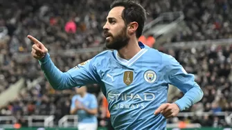 Golazo de Bernardo Silva. | Foto: AFP/Video: ESPN