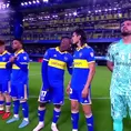 Boca Juniors vs. Nacional: ¿Qué hablaron Advíncula y Cavani previo al debut del charrúa?