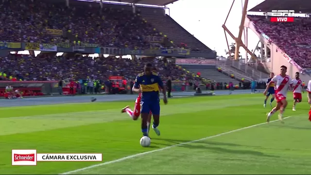 Boca Juniors vs. River Plate: Luis Advíncula y una gran asistencia para golazo de Merentiel