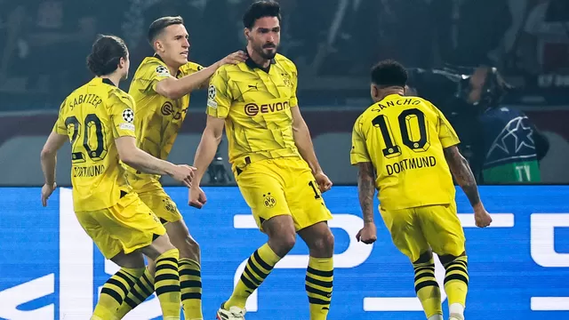 ¡A un paso! Borussia Dortmund anota el 1-0 al PSG y casi es finalista de la Champions League