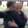 Champions League: El emotivo encuentro entre Agüero y Guardiola previo a la final