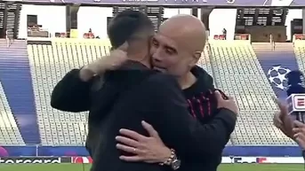 Champions League: El emotivo encuentro entre Agüero y Guardiola previo a la final