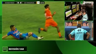 Copa Perú: Edwin Ordóñez expulsó a jugador de Ecosem tras revisar el VAR