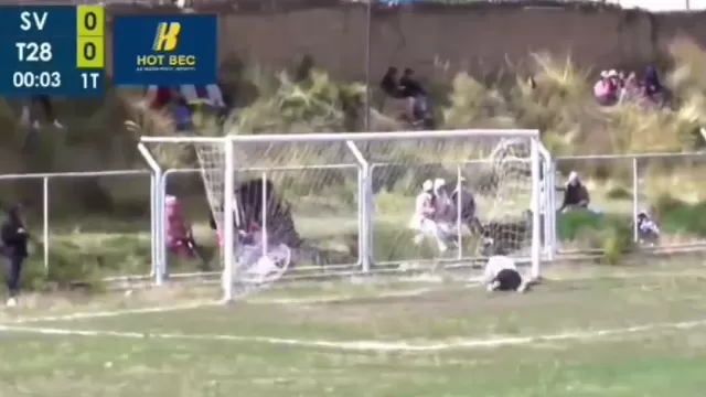 El partido entre Tiro 28 y Social Villa fue el partido que tuvo el gol más rápido de la Copa Perú. | Video: X