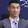 Cristiano Ronaldo fue sorprendido con un &quot;Siuuu&quot; en plena rueda de prensa