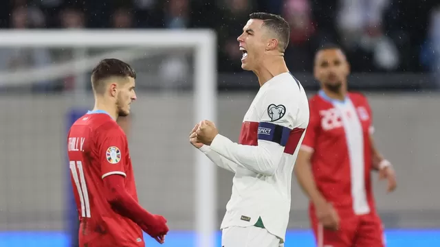 Cristiano Ronaldo marcó un golazo con Portugal ante Luxemburgo