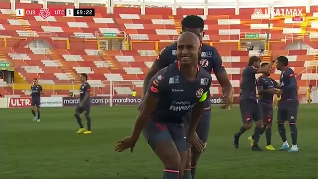 Cusco FC vs. UTC: Luis Trujillo anotó un golazo de tiro libre en el Cusco