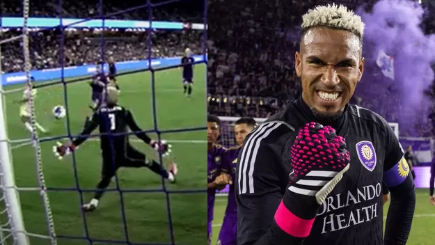 Esta fue la tremenda atajada de Pedro Gallese en encuentro entre Orlando City vs New York Red Bulls