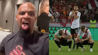 Felipe Melo se burló de la eliminación de River Plate de la Libertadores