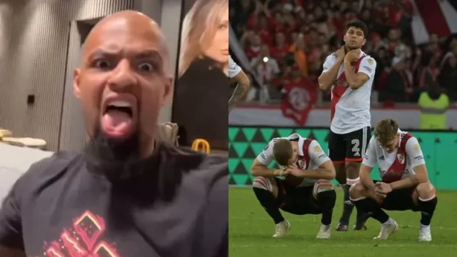 Aquí la reacción de Felipe Melo. | Video: Instagram