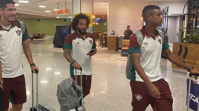 Fluminense viajó rumbo a Lima con Marcelo la cabeza para choque ante Cristal