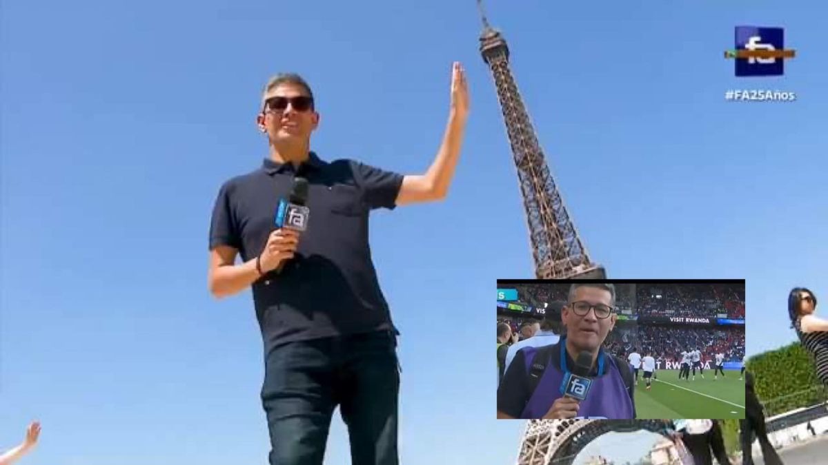 Erick Osores estuvo en París. | Video: Fútbol en América