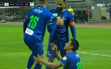 Genial pase de Christian Cueva, asistencia de Alex Valera y gol del Al-Fateh - Noticias de alex-valera