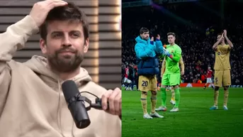 Gerard Piqué: Así reaccionó a la eliminación del Barcelona de la Europa League