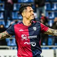 Gianluca Lapadula marcó un doblete en goleada del Cagliari por la Serie B