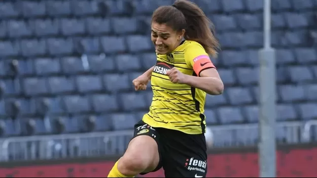 ¡Gol peruano en Europa! Stephanie Waeber le dio el triunfo al Young Boys en Suiza