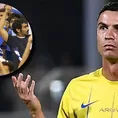 Hinchas de Al-Hilal corean &quot;Messi, Messi&quot; y así reaccionó Cristiano Ronaldo