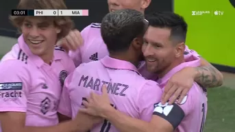 Inter Miami vs. Philadelphia: Josef Martínez marcó el 1-0 para el equipo de Messi con un golazo