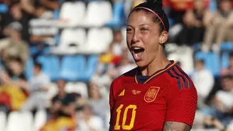 Jenni Hermoso marcó el 1-0 para España ante Italia. | Foto: AFP/Video: RTVE Play