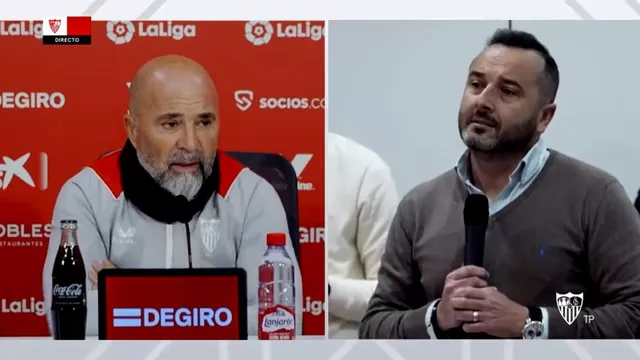 Jorge Sampoli. | Video: Sevilla