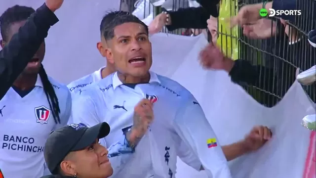 Paolo Guerrero marcó el 1-0 para LDU. | Video: DSports