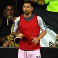 Lionel Messi empezó a calentar y estalló el Red Bull Arena