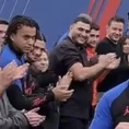 Ya es viral: La reacción del hermano de Mbappé en el pasillo de honor a Messi