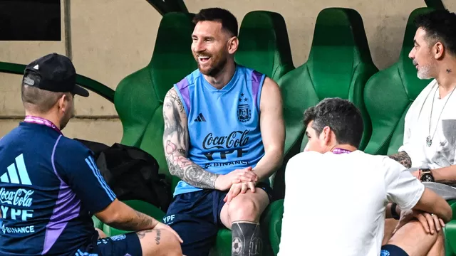 Lionel Messi se animó a hablar chino en la gira asiática de Argentina