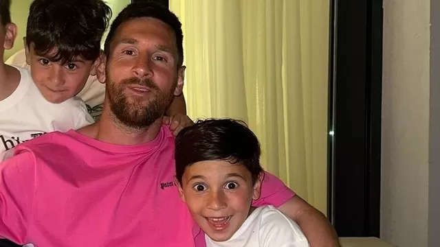 Mateo Messi heredó todo el talento de su padre. | Video: Instagram.
