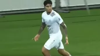 Luis Iberico marcó su primer gol con Riga FC de Letonia