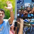 Luis Suárez llegó a Brasil e hinchas de Gremio le dieron una gran bienvenida