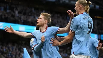 Manchester City vs. Arsenal: Golazo de De Bruyne para el 1-0