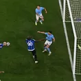 Manchester City vs. Inter: ¡Lukaku impidió gol de Dimarco!