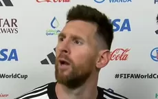 Messi explotó en zona mixta tras la clasificación de Argentina: "¿Qué miras bobo?" - Noticias de christian cueva
