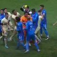 México: Se desató pelea en el América vs. Cruz Azul que dejó dos expulsados