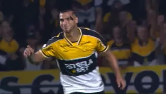 Miguel Trauco marcó el 1-0, parcial, del Criciúma sobre Fortaleza en el Brasileirao. | Video: Canal N/Fuente: L1 Max.