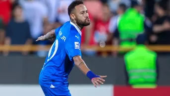 Neymar convirtió su primer gol con la camiseta de Al-Hilal