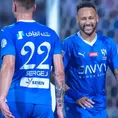 Neymar dio un magistral pase que acabó en gol del Al-Hilal