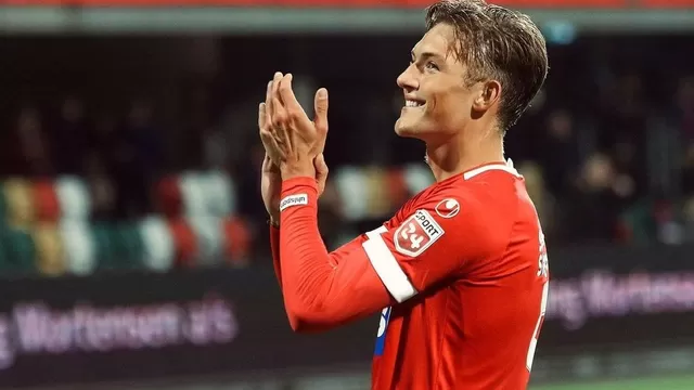 Oliver Sonne anotó en derrota 2-1 del Silkeborg ante el Brøndby en Dinamarca