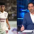 Óscar Del Portal: &quot;Piero Quispe tiene que jugar en Universitario&quot;