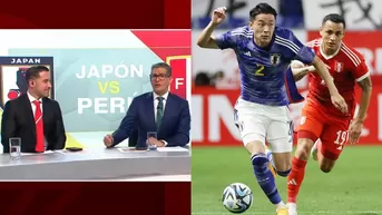 Óscar Del Portal y Erick Osores analizaron la derrota de Perú en Japón