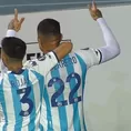 Paolo Guerrero marcó el 2-0 para Racing con golazo sobre Ñublense por la Copa Libertadores